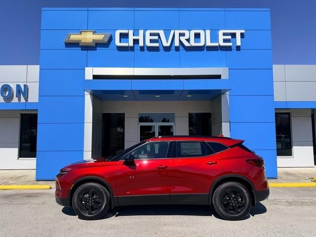 2026 Chevrolet Blazer 2LT in Radiant Red Tintcoat — front three-quarter view