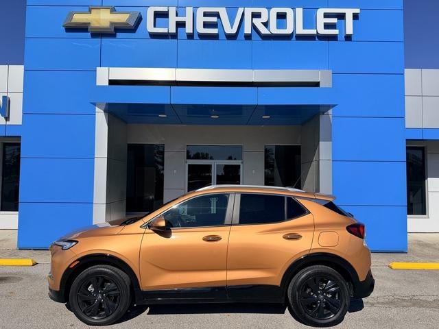 2024 Buick Encore GX Sport Touring in Copper Ice Metallic — front three-quarter view